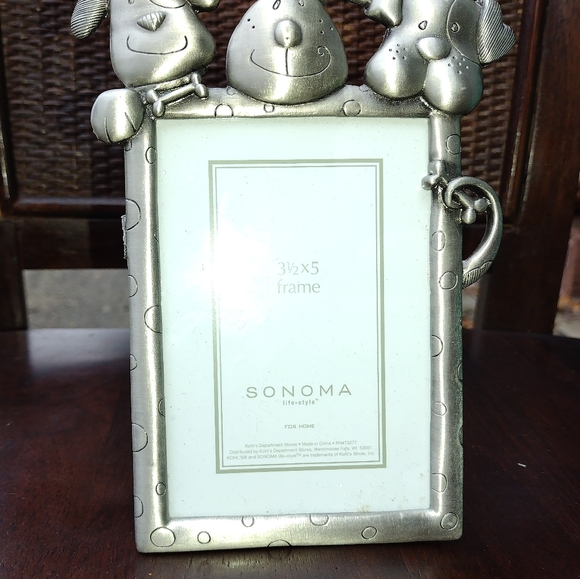 New Sonoma Life Style Dog Picture Frame - Picture 2 of 3